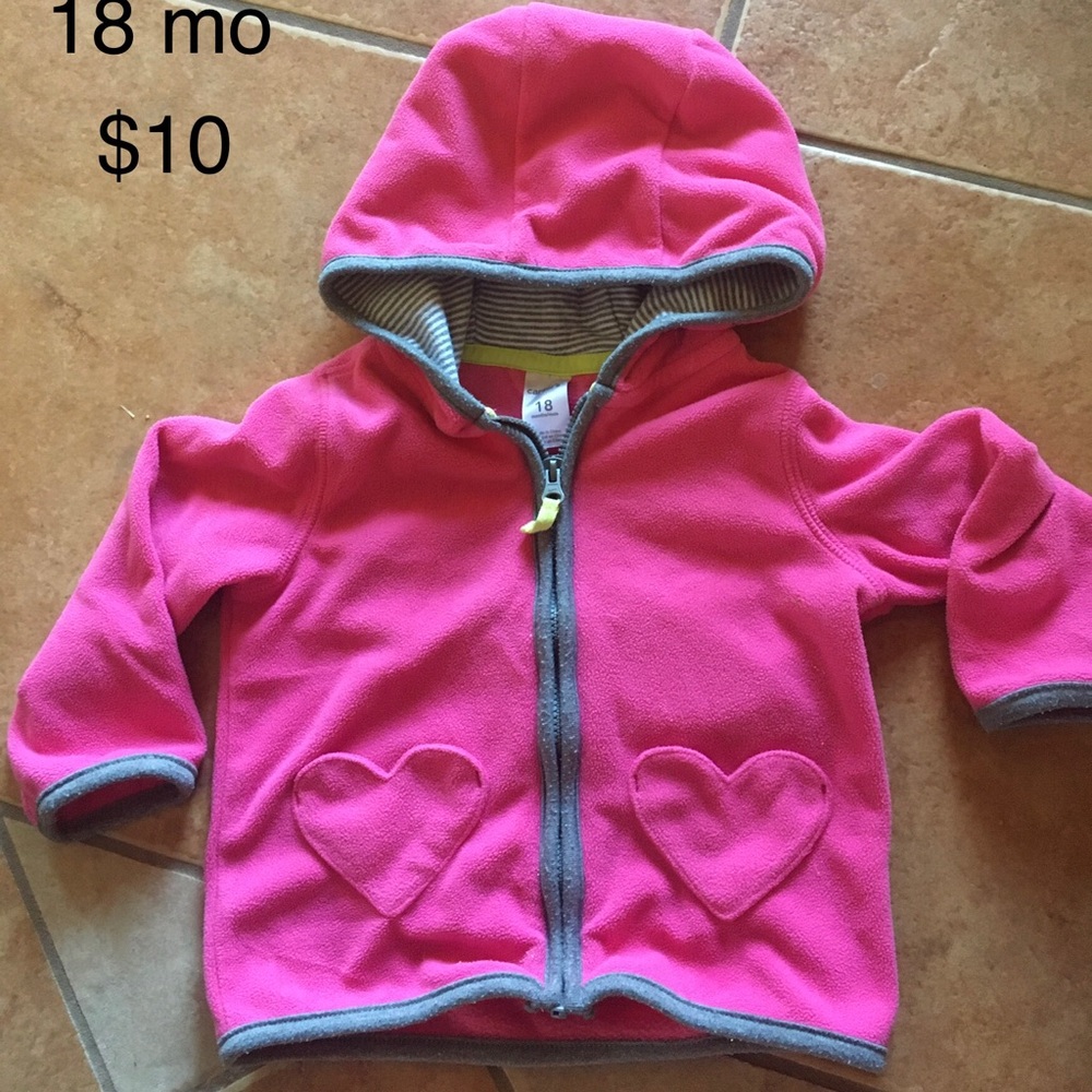 Pink lightweight jacket